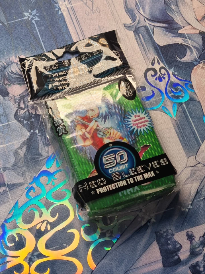 Max Neo Sleeves - 50 Girl samurai sleeves - Yugioh card sleeves TCG OCG MTG CCG - Image 2 of 4