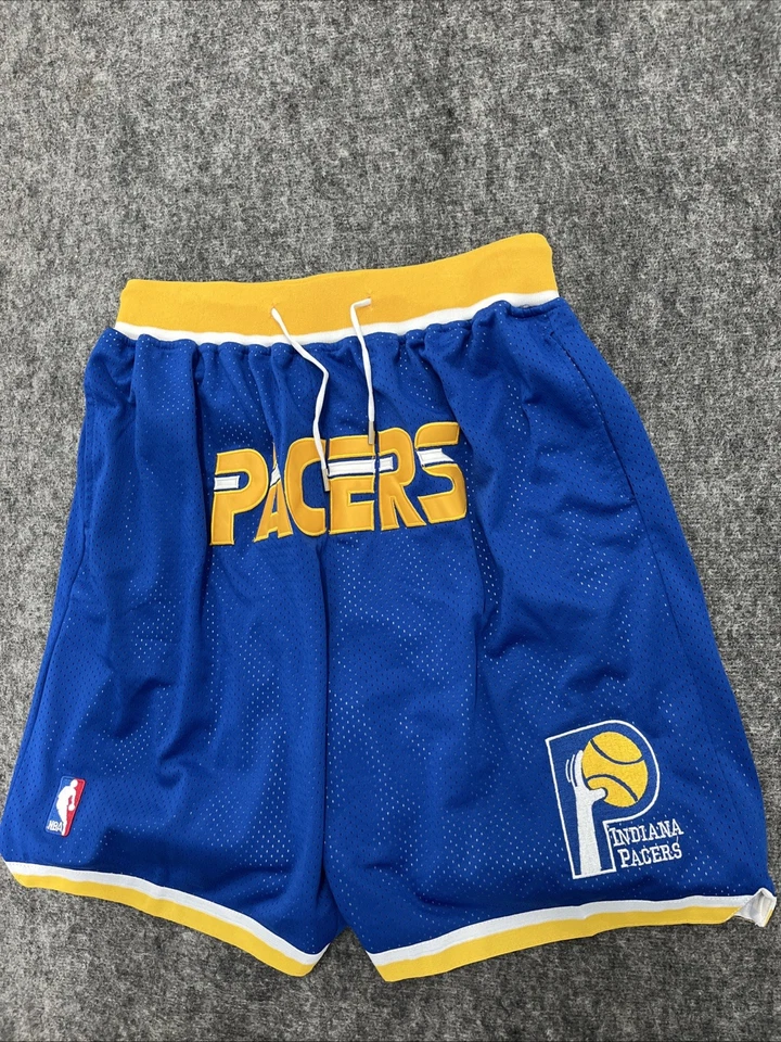 Indiana Pacers Throwback Shorts Just Don Size XXL - Made In USA - Image 2 of 4