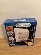 Vtg The Dispenser 4 Chamber Shower Organizer Soap Shampoo Conditioner Lotion New