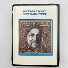 Willie Nelson Tougher Than Leather - Restored 8 Track Tape - New Pad and Splice