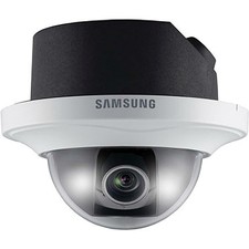 SAMSUNG SND-5080F FLUSH MOUNT DOME NETWORK SECURITY CAMERA HD 720p POE DAY NIGHT