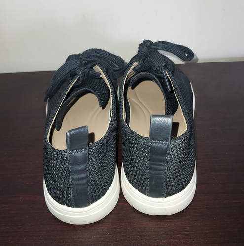 Lucky Brand Women's Sneakers 8M Knit Mesh Lace Up LP-Laddix Casual Comfort Black - Picture 3 of 15