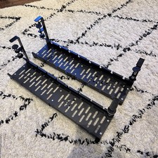 Cable Tray Management Tidy Wire Cord Under Desk No Drill Storage Rack x 2 