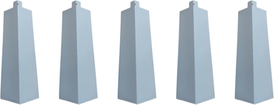 #ad 5 New Aluminum outside Siding Corner 8 Inches 5 Nails Included $38.79