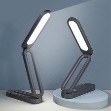 LED Desk Lamp for Office Home  Battery Operated Lamp Rechargeable Lamp Folda...