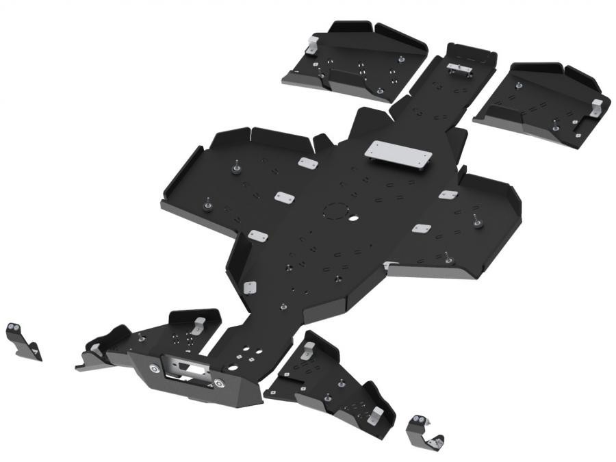 Kit sabot Polaris Sportsman XP 1000 S en plastique haute densité antichoc