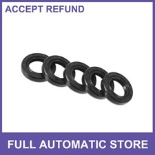 Oil Seal Seal Ring Rotary Shaft Seal NBR Rubber 15x25x5mm 5 Pcs