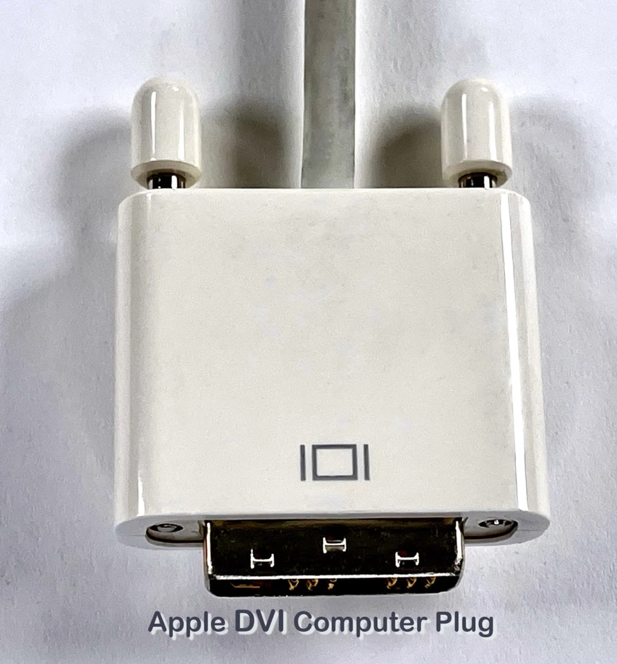Apple OEM VGA to DVI Video Adapter Cable (Older Generation) - Image 4 of 4