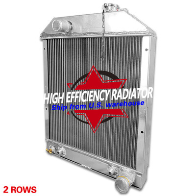 D8NN8005SB 2 Rows Radiator for Ford 4500 5000 5100 5200 5600 6600 345C Tractor