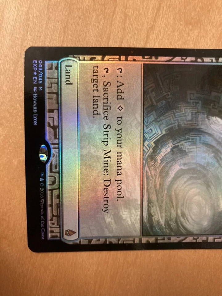 EXP Open Pit Strip Mine Foil MTG English Card—isn used - Image 3 of 4