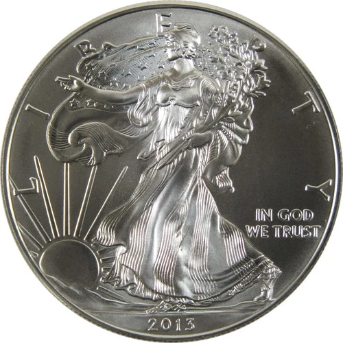 2013 American Silver Eagle Uncirculated Bullion $1 Coin