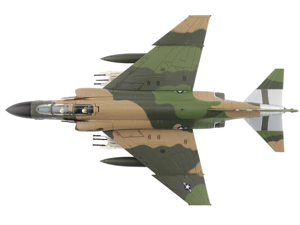McDonnell Douglas F-4C Phantom II 1967 modelo diecast - USAF 433rd TFS 1/72 por... Foto 2 de 4
