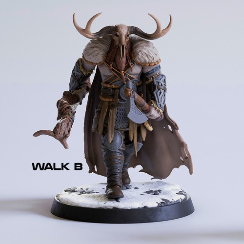 Vargir Magos Miniatura Set WOW 32mm Base y Héroe Escala 32mm Tamaño RPG - Imagen 11 de 11