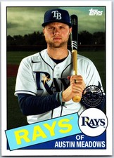 2020 Topps Update #85TB-48 Austin Meadows 1985 Topps Baseball 35th Anniversary