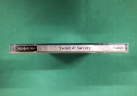 Sega Saturn -- Sword & Sorcery -- spine card & postcard. *JAPAN GAME* SS. 16126