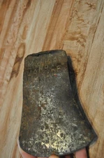 VTG ANTIQUE Marshall Wells Hardware Co. Hand Made Single Bit Axe Head CRACKED