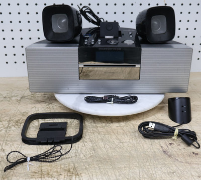 Philips DCM250 - 30W RMS Docking System iPhone/iPad CD FM USB AUX-In LCD Speaker