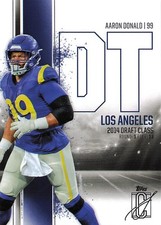 2024 Topps Signature Class #25 Aaron Donald