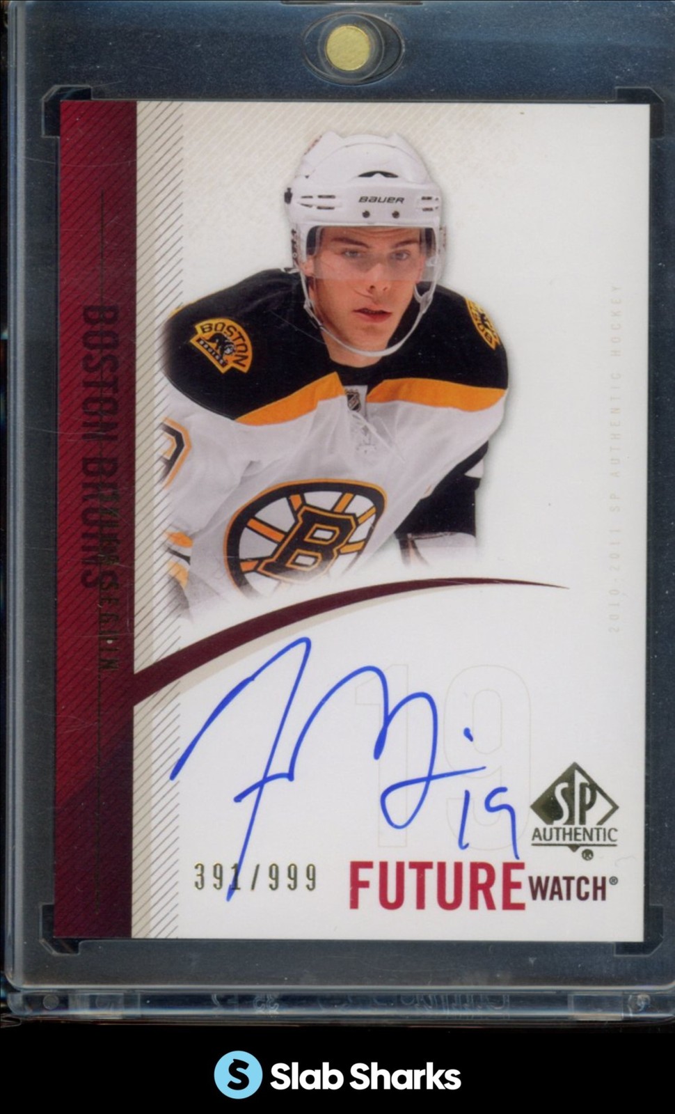 2010 SP AUTHENTIC #301 TYLER SEGUIN AUTO RC FUTURE WATCH ROOKIE /999