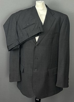 TRUSSARDI COLLECTION SUIT - Men's Size 56R 46'' Chest - Waist 39'' - Leg 32''