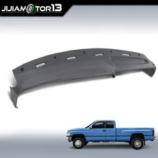 Dash Cover Cap Molded Dashboard Overlay Gray Fits 94-97 Dodge Ram 1500 2500 3500