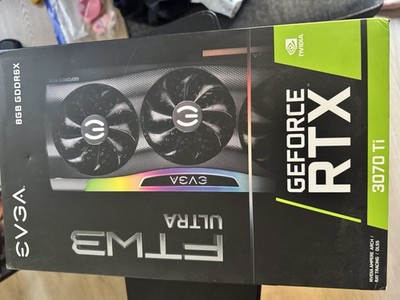 EVGA GeForce RTX 3070 Ti FTW3 ULTRA GAMING 8GB GDDR6X Graphics Card...