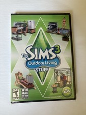 NEW SIMS 3 Outdoor Living Stuff - Windows Mac 2011, Teen Rated (Requires SIMS 3)