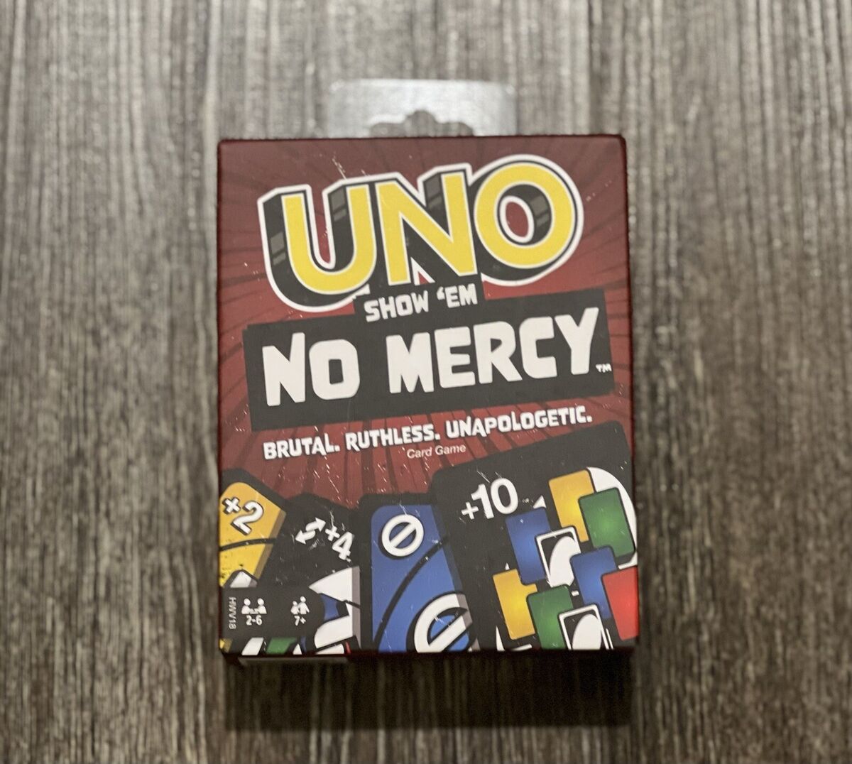 Mattel UNO Show em No Mercy Card Game New Factory Sealed Deck - Fast  Shipping! 194735220809