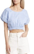 NWT- MADEWELL Pull-On Dress Set Size M Top Only