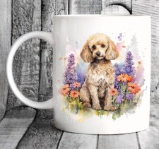 Miniature Poodle Dog Mug - Ideal Gift, Present, Birthday, Christmas