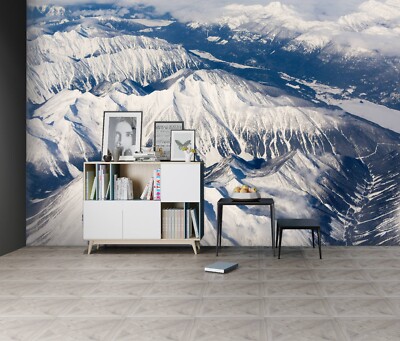 3D Schnee Berg Q5866 Tapete Wandgemälde Fototapete Selbstklebend Kay