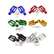 CNC Footpegs For Chinese 50cc-160cc CRF XR KLX TTR SDG SSR Pit Dirt Bikes Motor