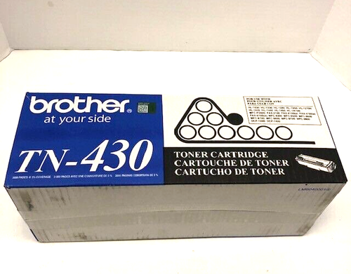Brother TN430 Original Schwarz Tonerkartusche Original TN 430 - WIEGT 100% VOLL! - Bild 1 von 18