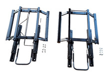 SLITTE Guide Cavalletti PER SEDILI MOD. FUSINA FIAT 500 EPOCA CON BULLONI