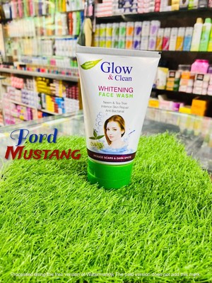 Goree Glow & Clean Whitening Face Wash 120ml - Radiant, Clear Skin for All Skin.