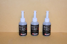 3 Metal Head2 Paint Marker 2Oz Silver Crafts Stone Wood Metal Auto Salvage