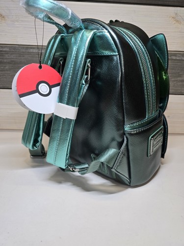 Mini Mochila Metálica Loungefly Pokemon Bulbasaur NUEVA - Imagen 4 de 10