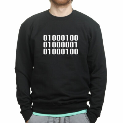 Binary Dad Programming Geek NERD Father's Day Sweatshirt Hoodie Shirt