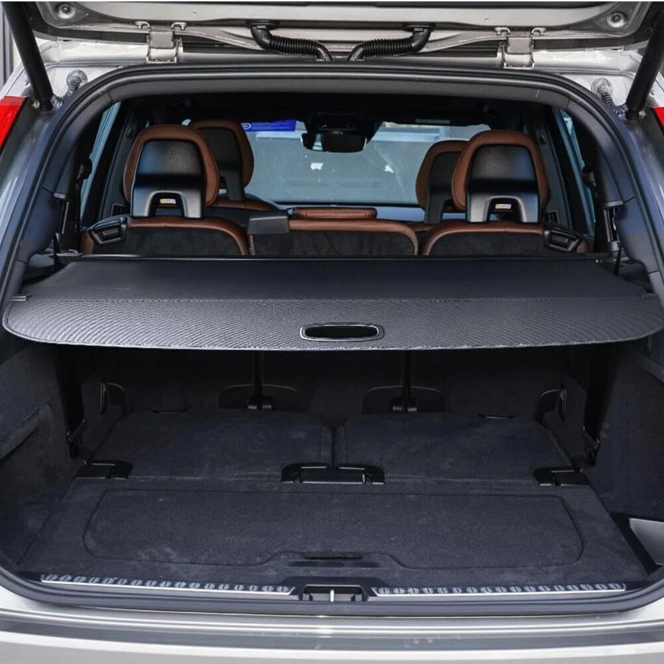 Rear Trunk Cargo Cover Luggage Tonneau Security Shade For Volvo XC90 2016-2025 - Image 2 of 4
