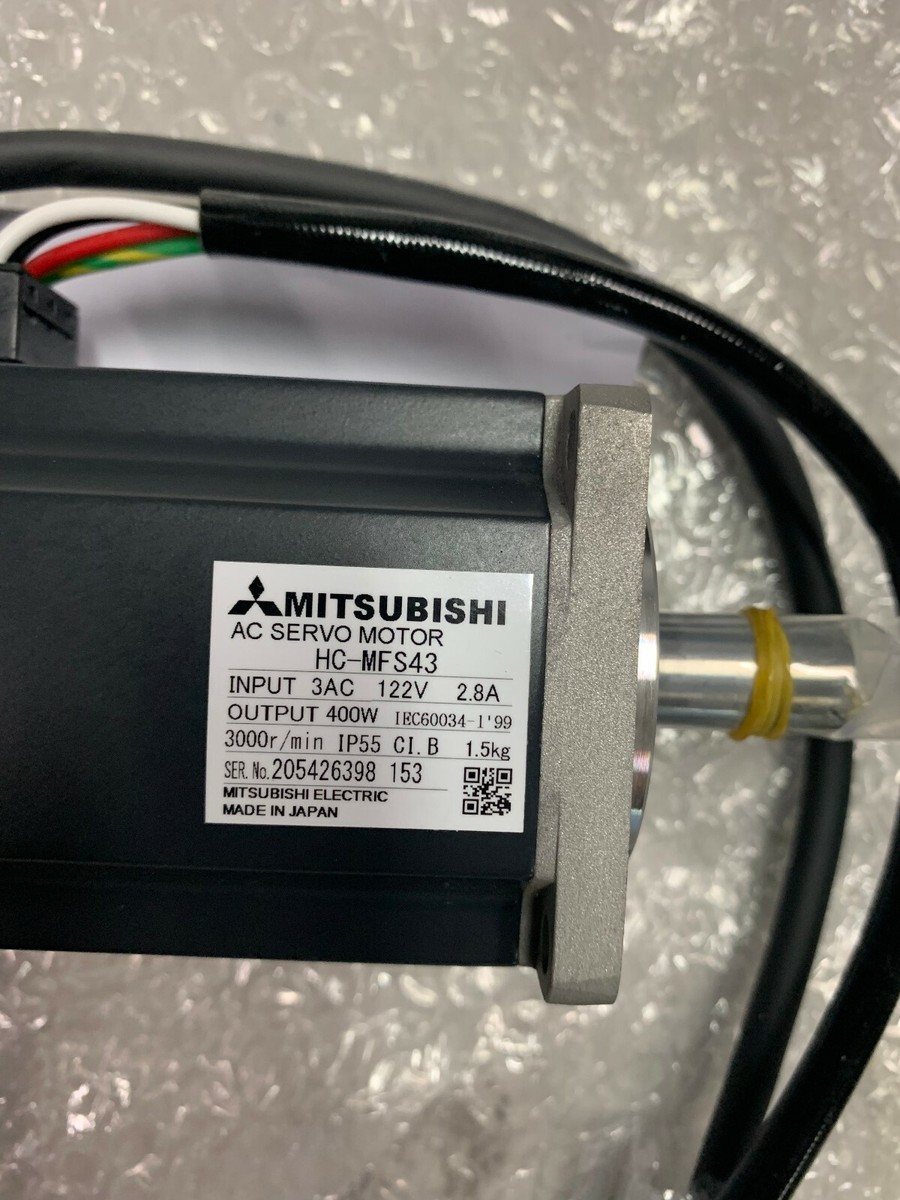 Mitsubishi HC-MFS43 AC SERVO MOTOR 400W NEW&ORIGINAL | eBay Mitsubishi HC-MFS43 AC SERVO MOTOR 400W NEW&ORIGINAL | eBay
