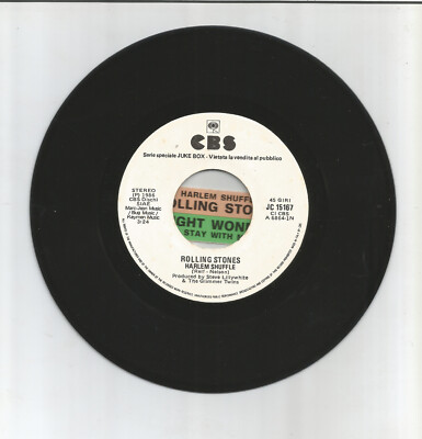 ROLLING STONES 4 different 7'' Italy jukebox MINT (w/TITLE-STRIPS!!) solo, too