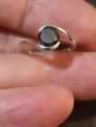 NATURAL BLACK DIAMOND 2.00 CT. NOT ENHANCED GEM TESTED 925 SILVER RING SIZE 7 — photo 6