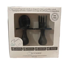 New Grabease Self Feed Baby Baby Spoon Fork Toddler Utensils