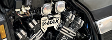 Vmax 1200 Intakecarb Cover Complete Set Stainless-steel