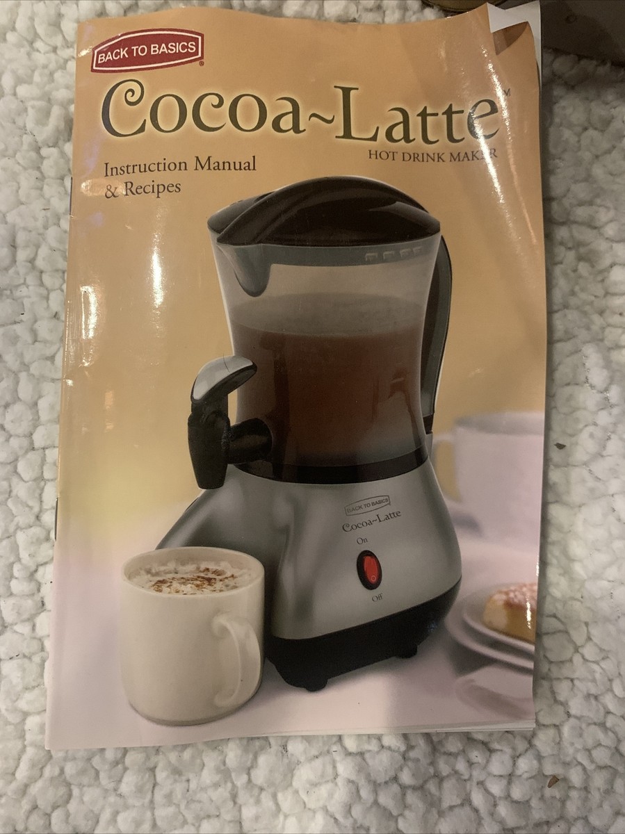 その他 cocomama Back To Basics Cocoa Latte Hot Drink Maker With Dispenser Spout