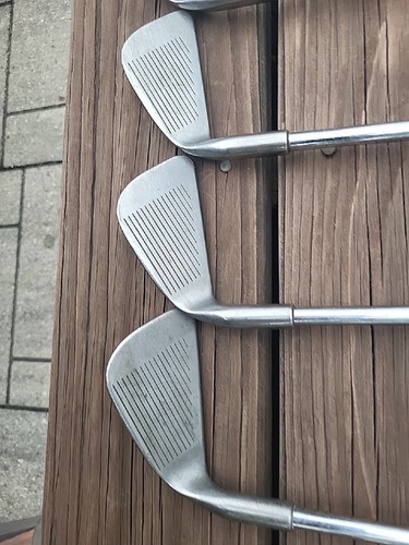 Ping Toe Heel Balance Karsten III 2,5,6,8 Iron Set Orange Dot RH Stell stiff - Picture 10 of 19
