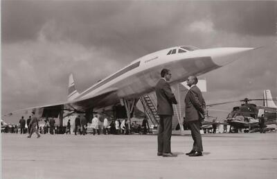 CONCORDE AUF DER AIRSHOW VINTAGE ORIGINAL PRESSEFOTO 2