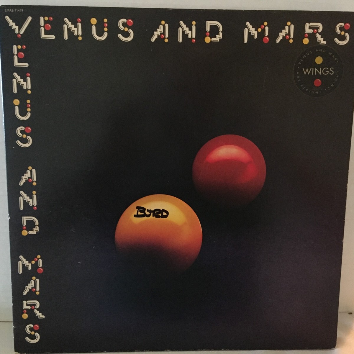 WINGS LP VENUS AND MARS ( two posters ) | eBay