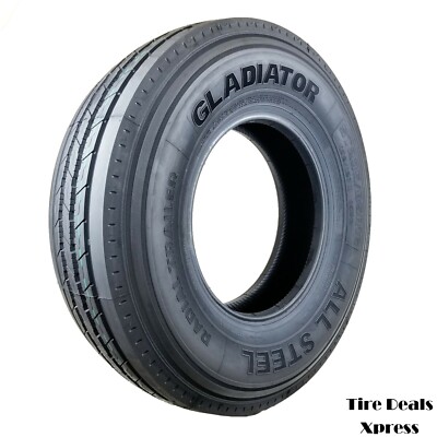 1 (One) New ST235/85R16 Gladiator QR35 14PR/LRG ALL STEEL Trailer Tire 2358516