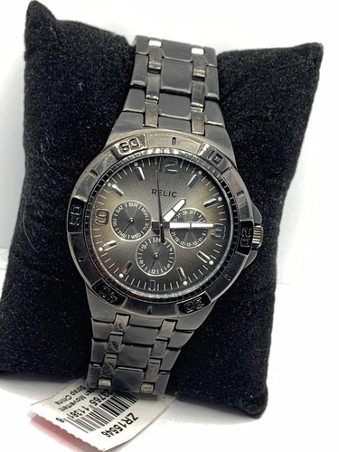 Relic ZR15546 Men Gray Stainless Steel 